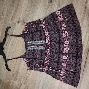 NWT Sundance Catalog Embroidered Sleeveless "Sabria" Top